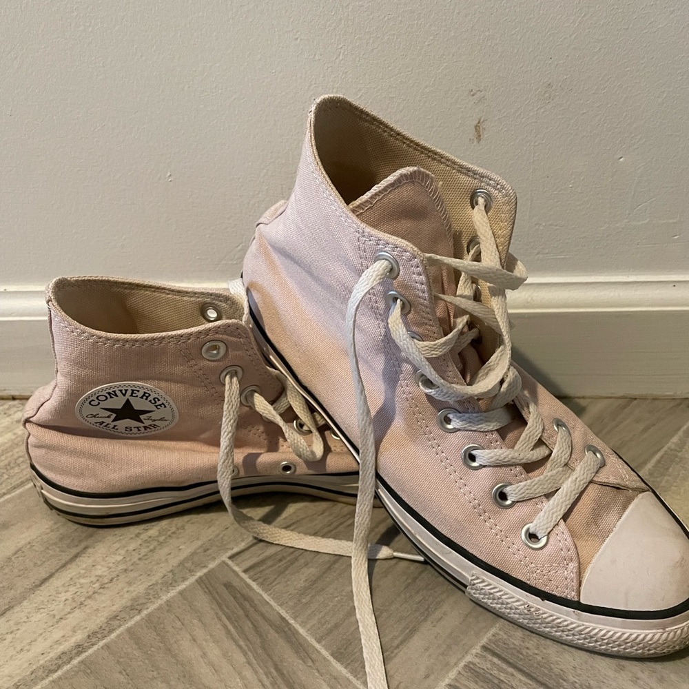 Converse Women's Pink High-Top Sneakers